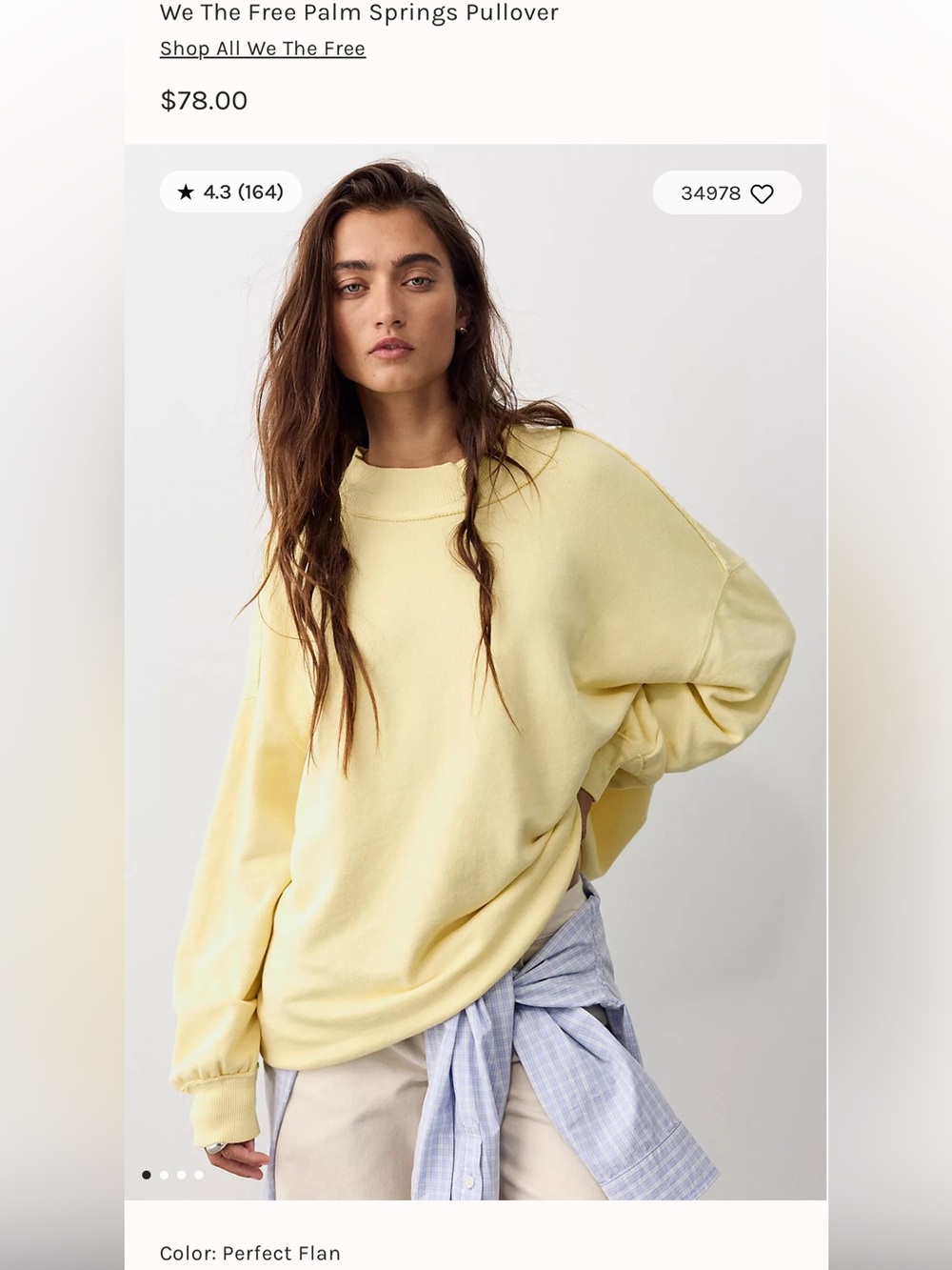 We The Free Palm Springs Pullover